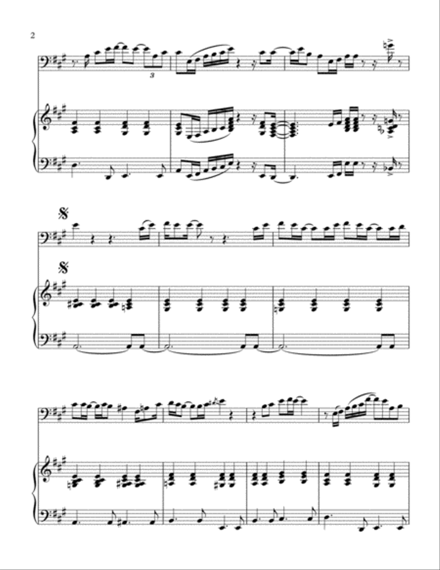 Telephone Line Piano scores gallery preview page 3