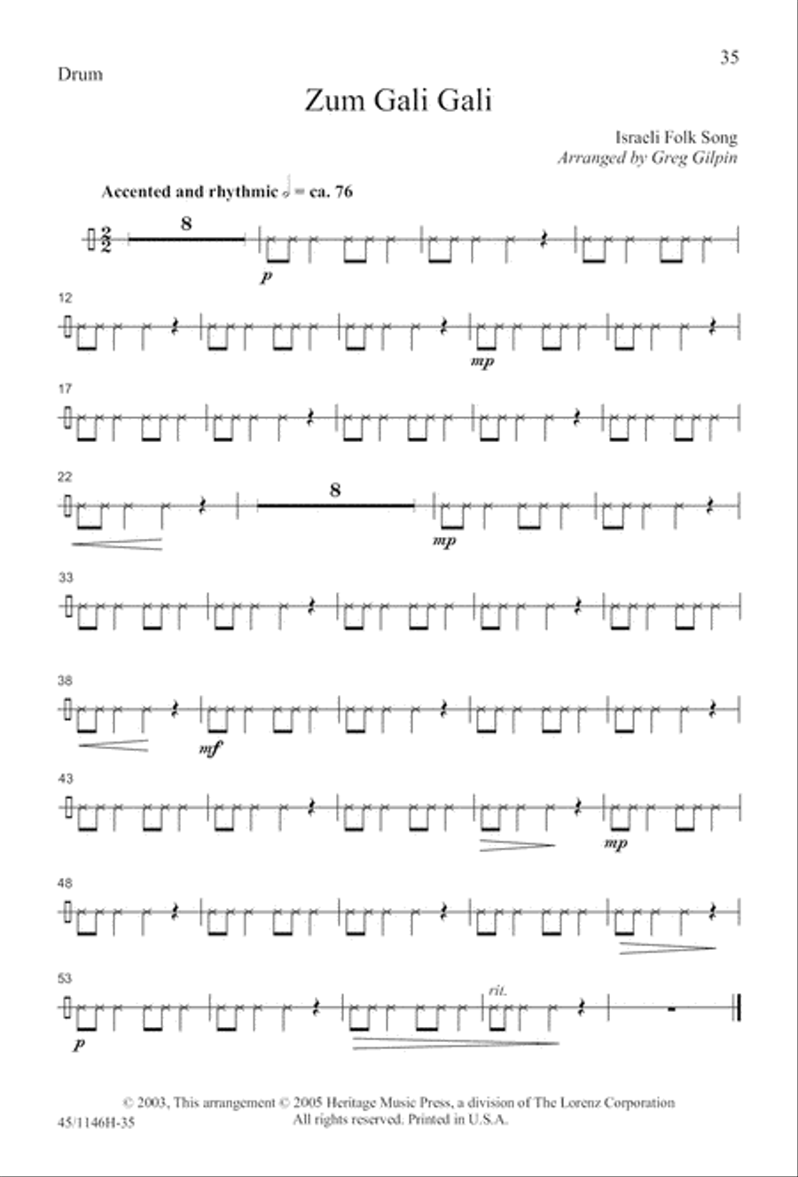 We Sing the World Around Choir scores gallery preview page 35