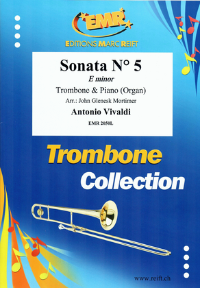 Book cover for Sonata No. 5 in E minor