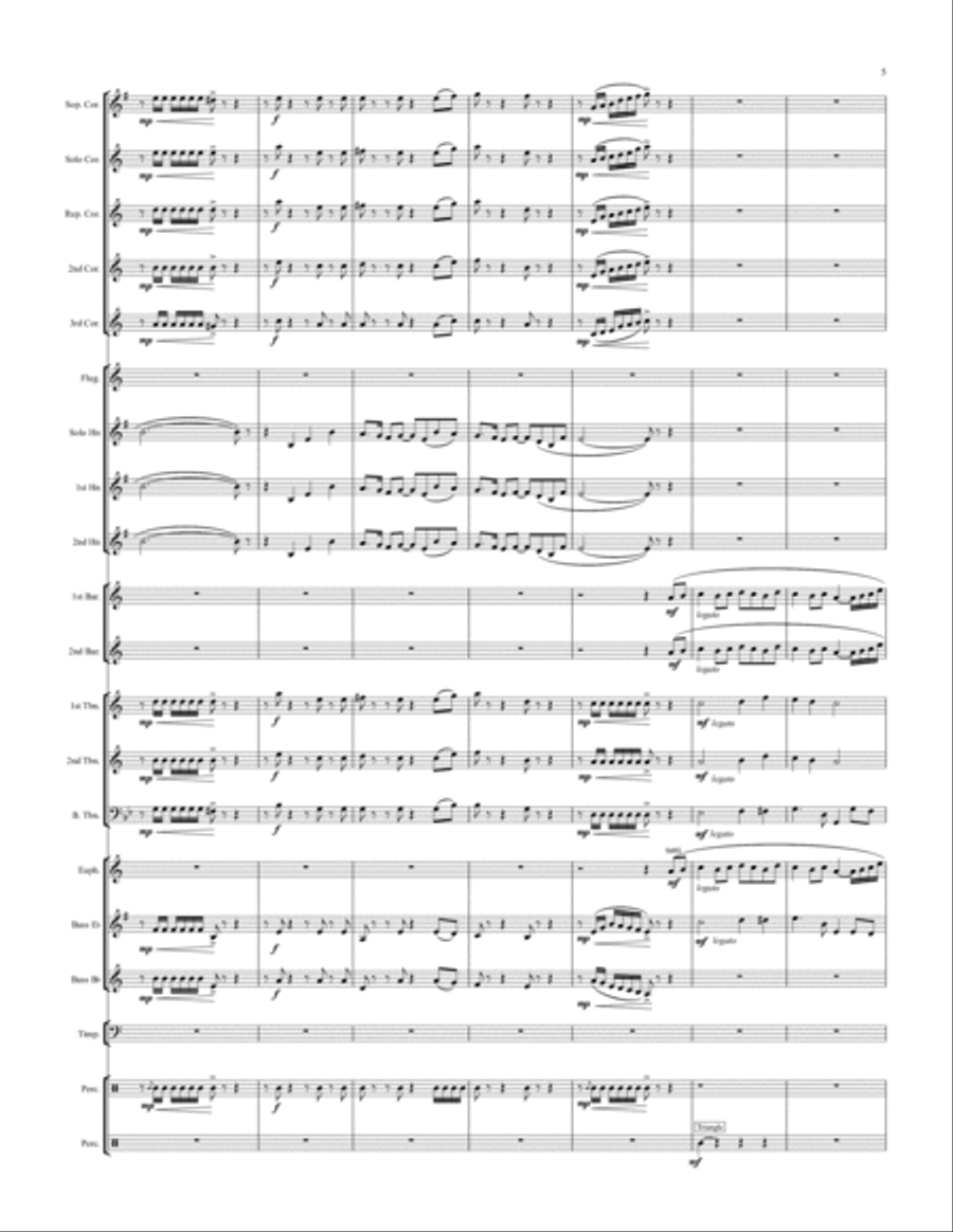 Forte! Brass Band scores gallery preview page 5