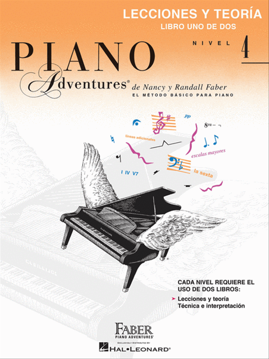 Libro de lecciones y teoria, Nivel 4 Piano Method scores gallery preview page 1