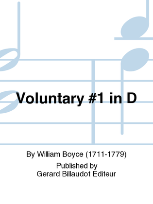 Voluntary No. 1 In D