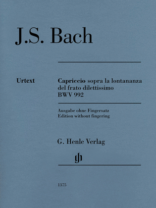 Capriccio sopra la lontananza, BWV 992