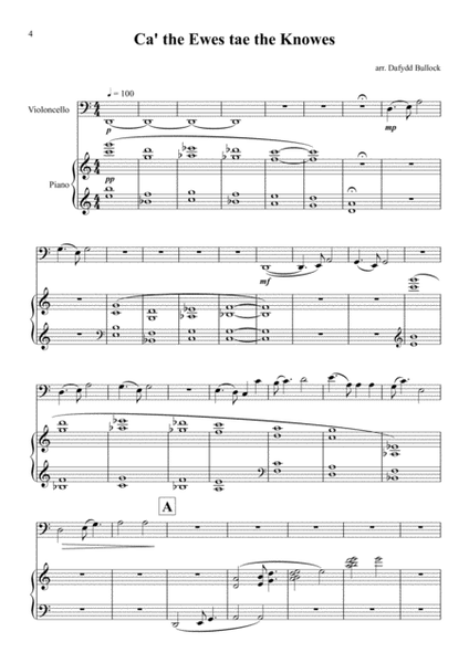A Scottish Folksong Suite for Cello and Piano