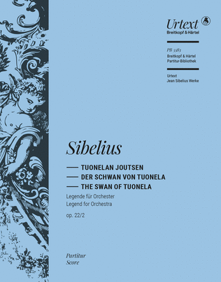 Book cover for The Swan of Tuonela Op. 22/2
