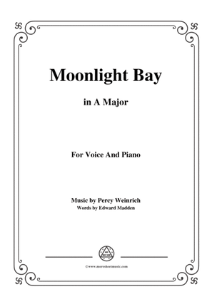 Percy Wenrich-Moonlight Bay,in A Major,for Voice and Piano