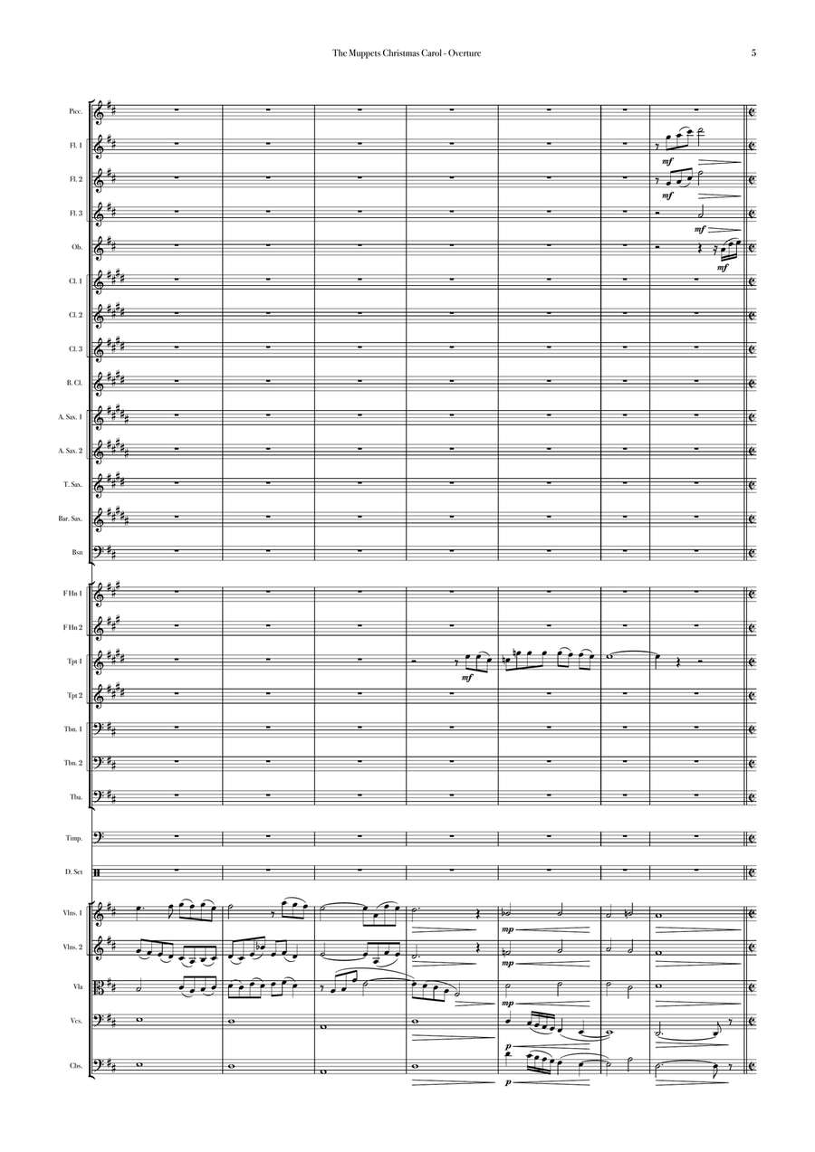 Overture Full Orchestra scores gallery preview page 5