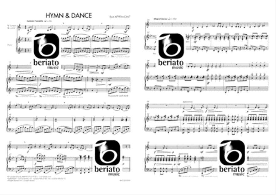 Hymn & Dance Trumpet Solo scores gallery preview page 2