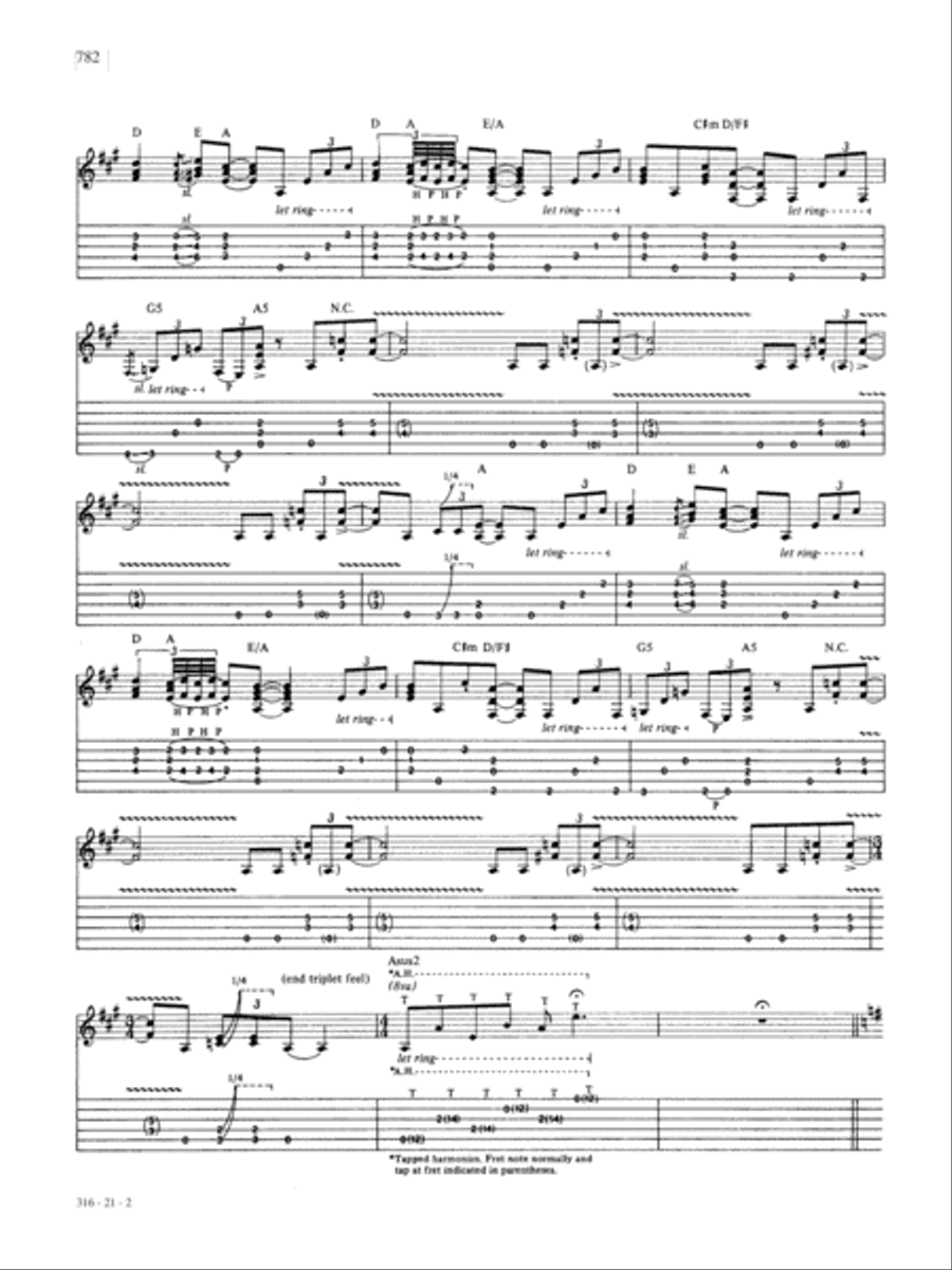 316 Guitar Tablature scores gallery preview page 2