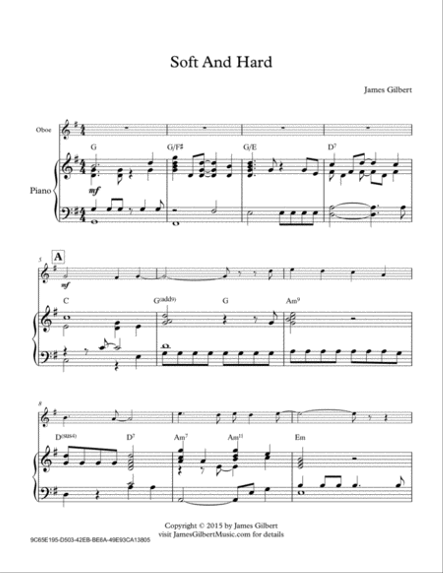 Soft and Hard Piano scores gallery preview page 1