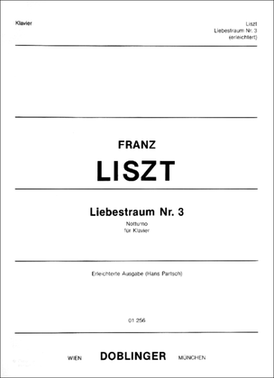 Book cover for Liebestraum Nr. 3