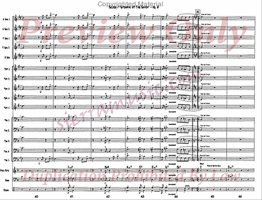 Stompin' At The Savoy Jazz Ensemble scores gallery preview page 7