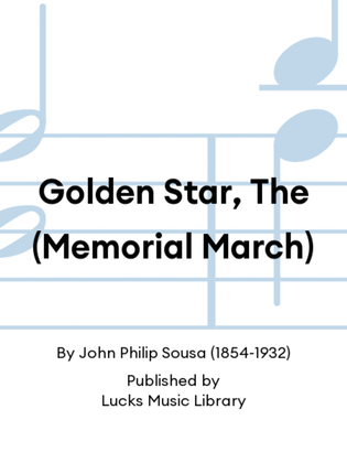 Book cover for Golden Star, The (Memorial March)