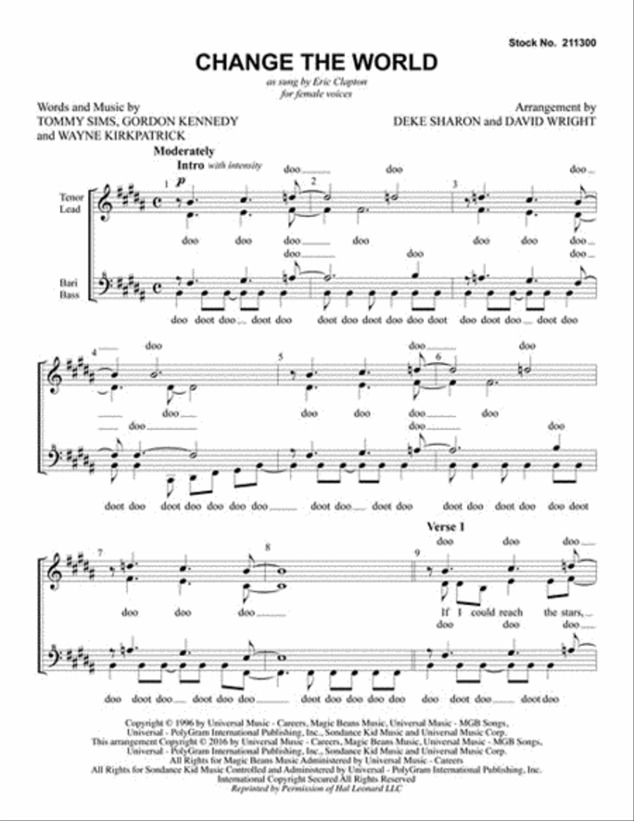 Change the World Change the World SSAA scores gallery preview page 2