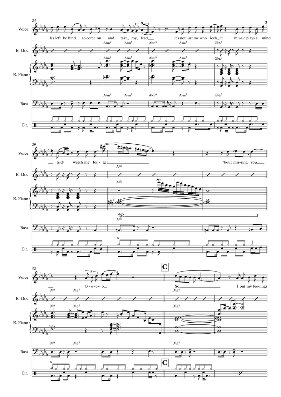 Mind Trick Jazz Ensemble scores gallery preview page 3
