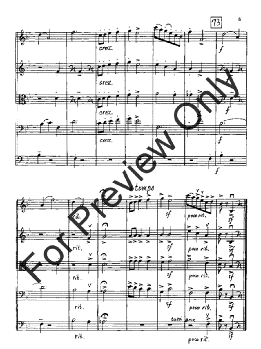 Suite for String Orchestra (Score) String Orchestra scores gallery preview page 10