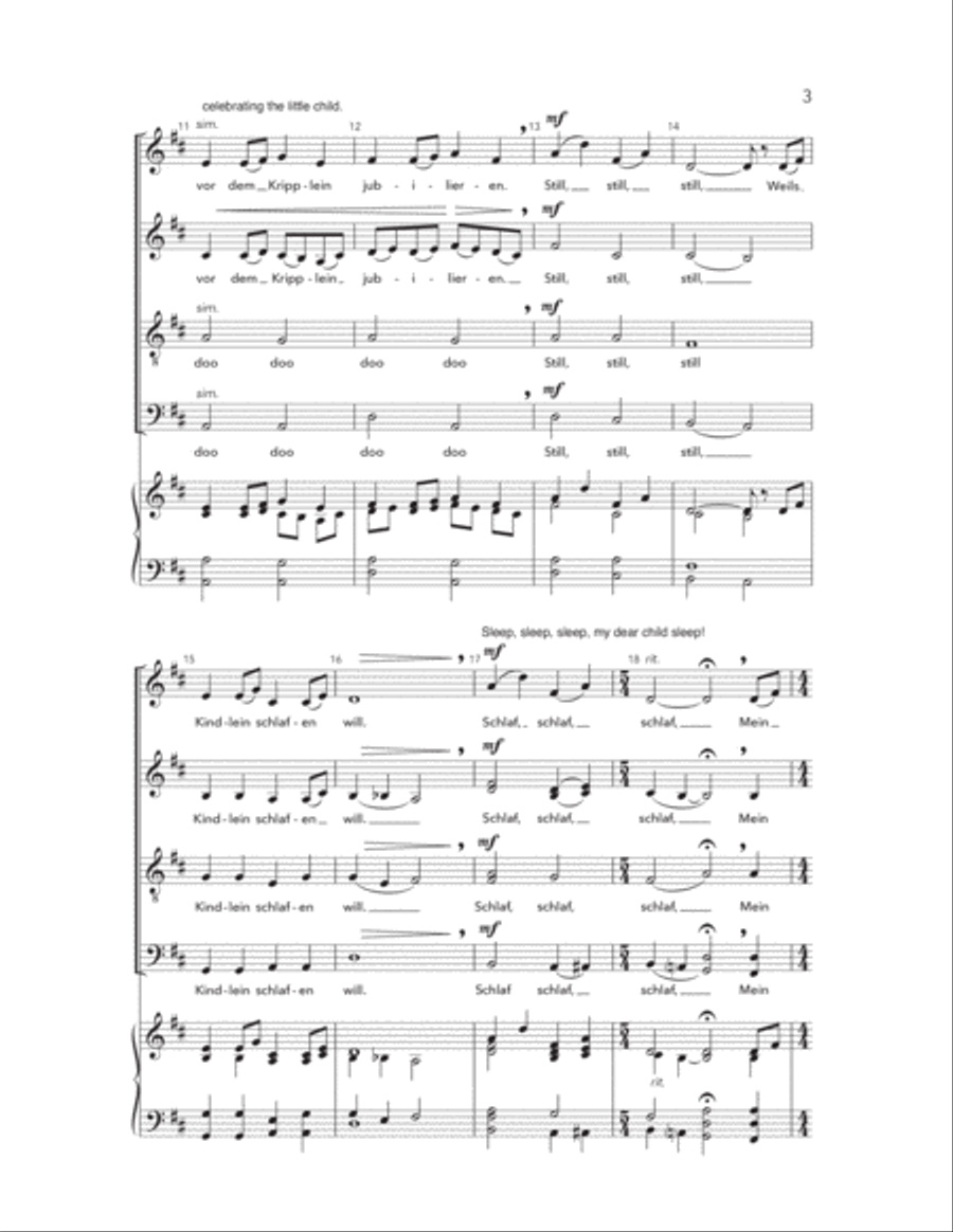 Still, Still, Still 4-Part scores gallery preview page 3