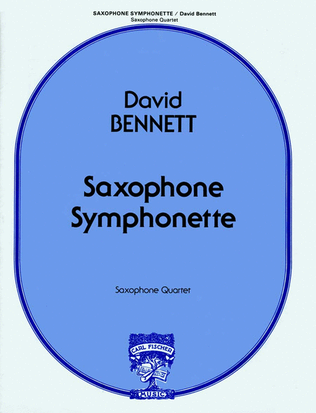 Book cover for Saxophone Symphonette