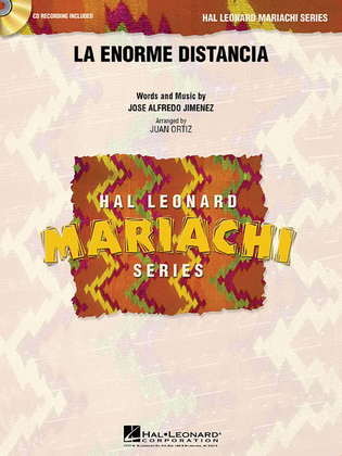 Book cover for La Enorme Distancia