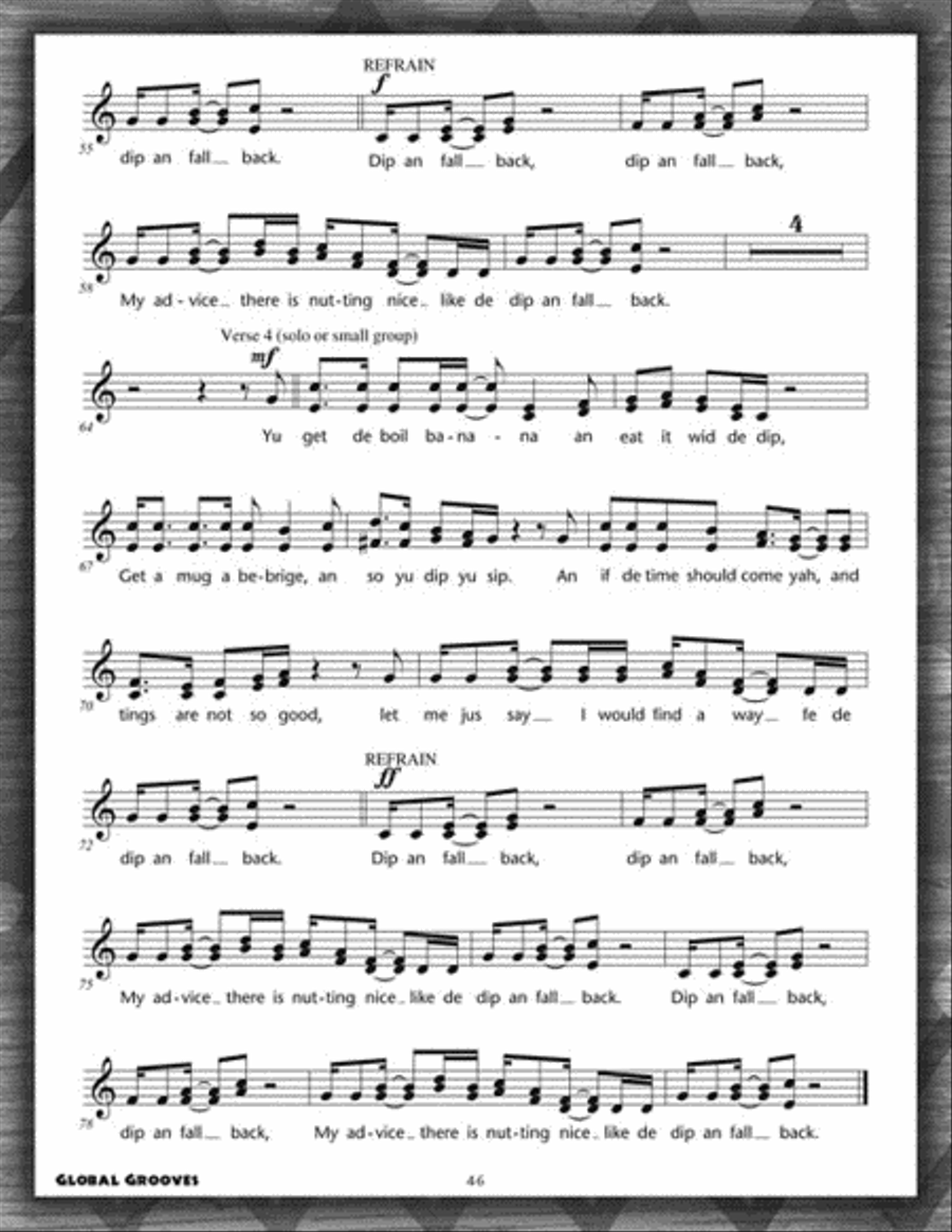 Global Grooves Choir scores gallery preview page 6