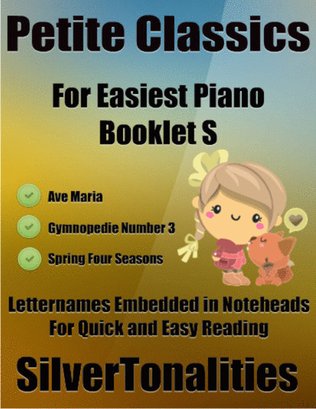 Book cover for Petite Classics for Easiest Piano Booklet S
