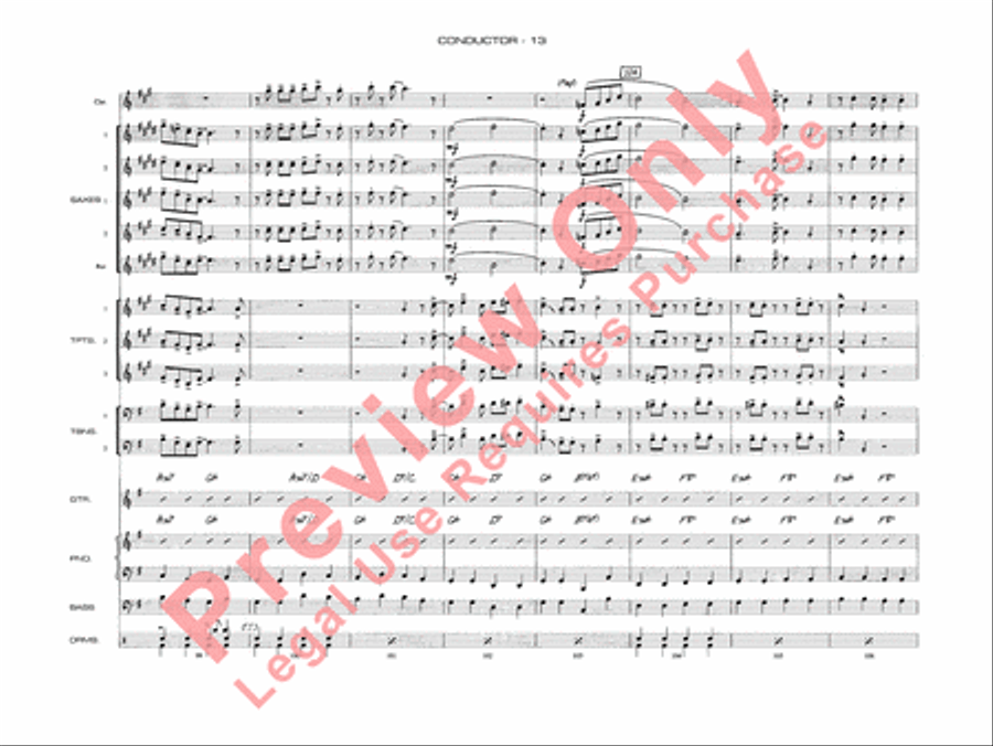 A Salute to Benny Goodman Jazz Ensemble scores gallery preview page 15