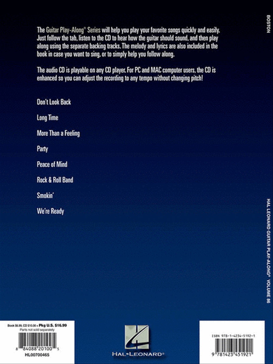 Boston Boston Electric Guitar scores gallery preview page 2