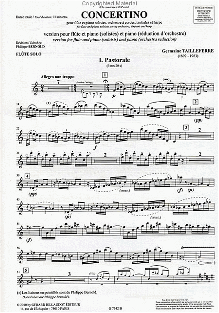Concertino Chamber Music scores gallery preview page 2
