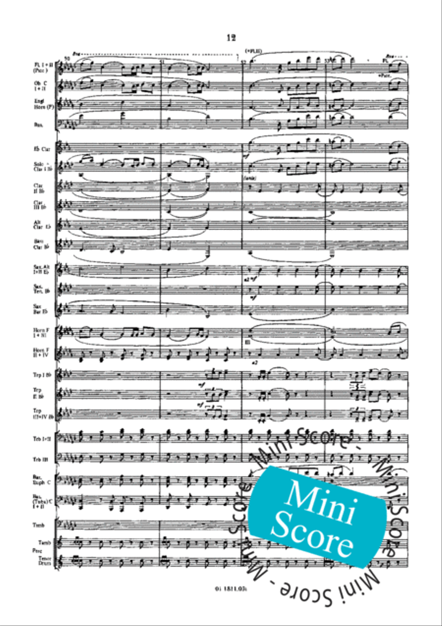 March to Mars March to Mars Concert Band scores gallery preview page 16