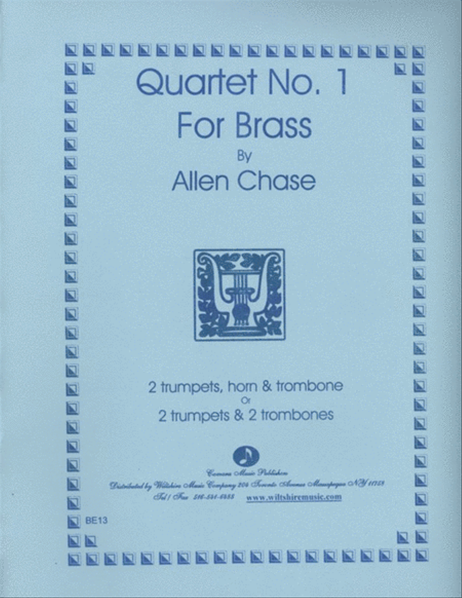 Quarter No. I for Brass