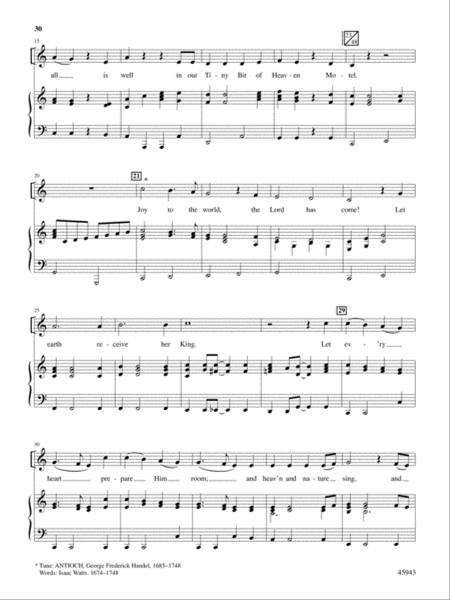 The Noel Critter Motel Choir scores gallery preview page 30