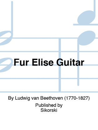 Fur Elise Guitar