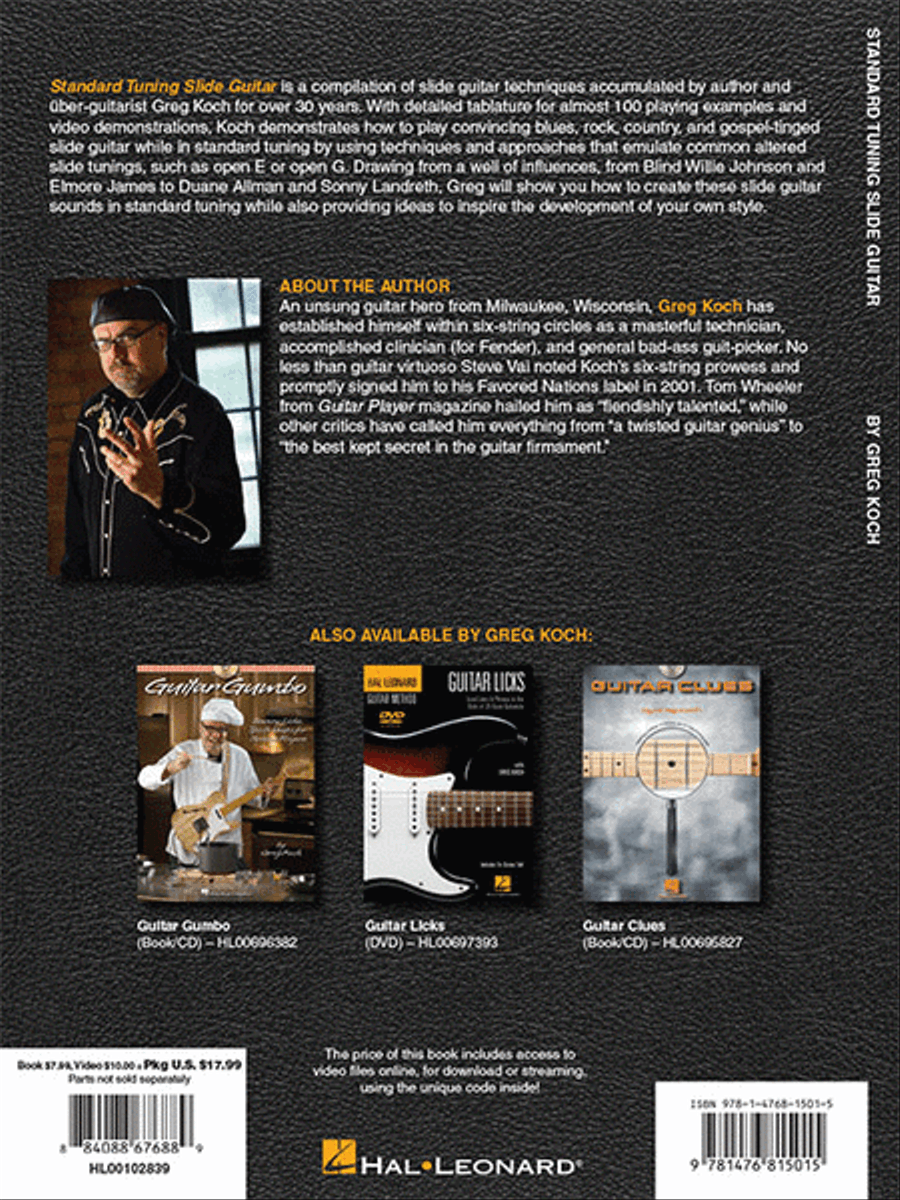 Standard Tuning Slide Guitar Slide Guitar scores gallery preview page 5