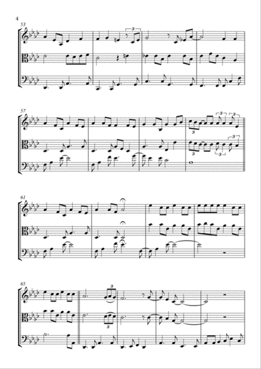 Close To You String Trio scores gallery preview page 4