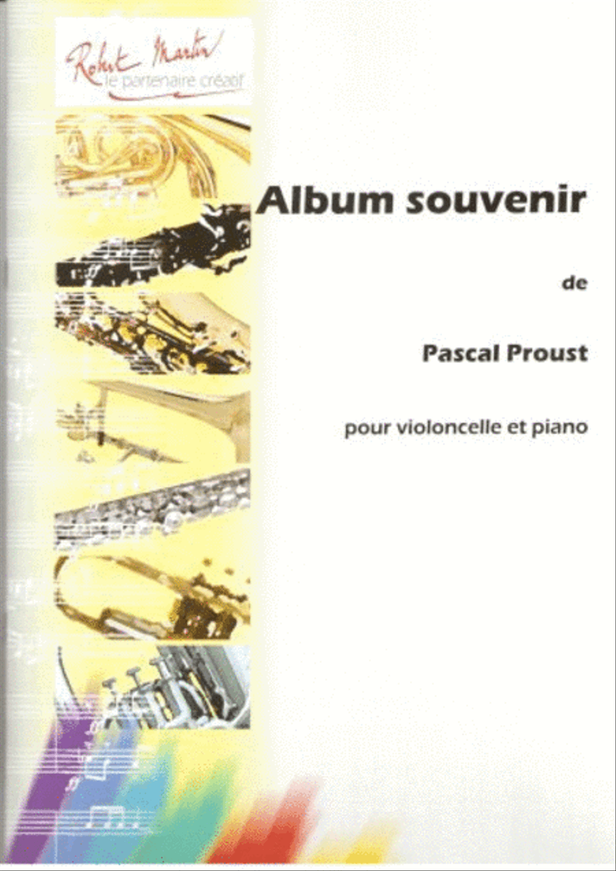 Album souvenir, pour violoncelle Piano Accompaniment scores gallery preview page 1
