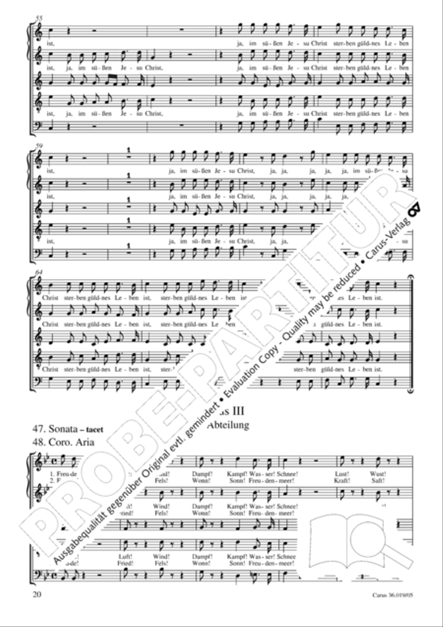 Last Judgment (Das jungste Gericht) SSATB scores gallery preview page 20