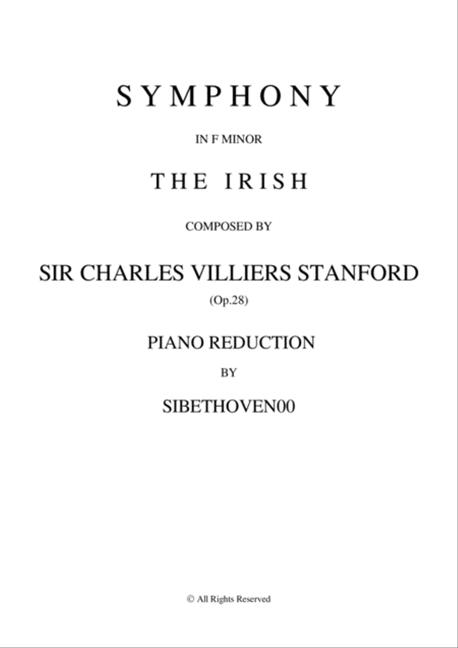 Sir Charles Villiers Stanford: Symphony No.3 in F minor, 