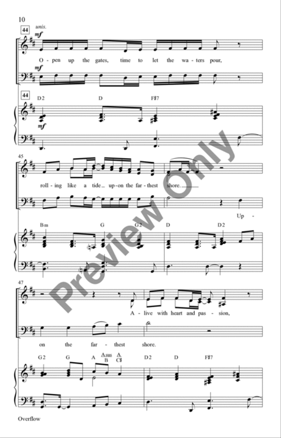 Overflow 3-Part scores gallery preview page 9