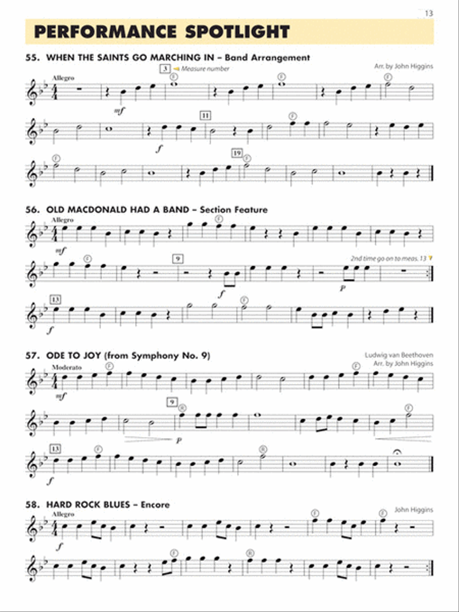 Essential Elements for Band – Oboe Book 1 with EEi Concert Band Methods scores gallery preview page 5