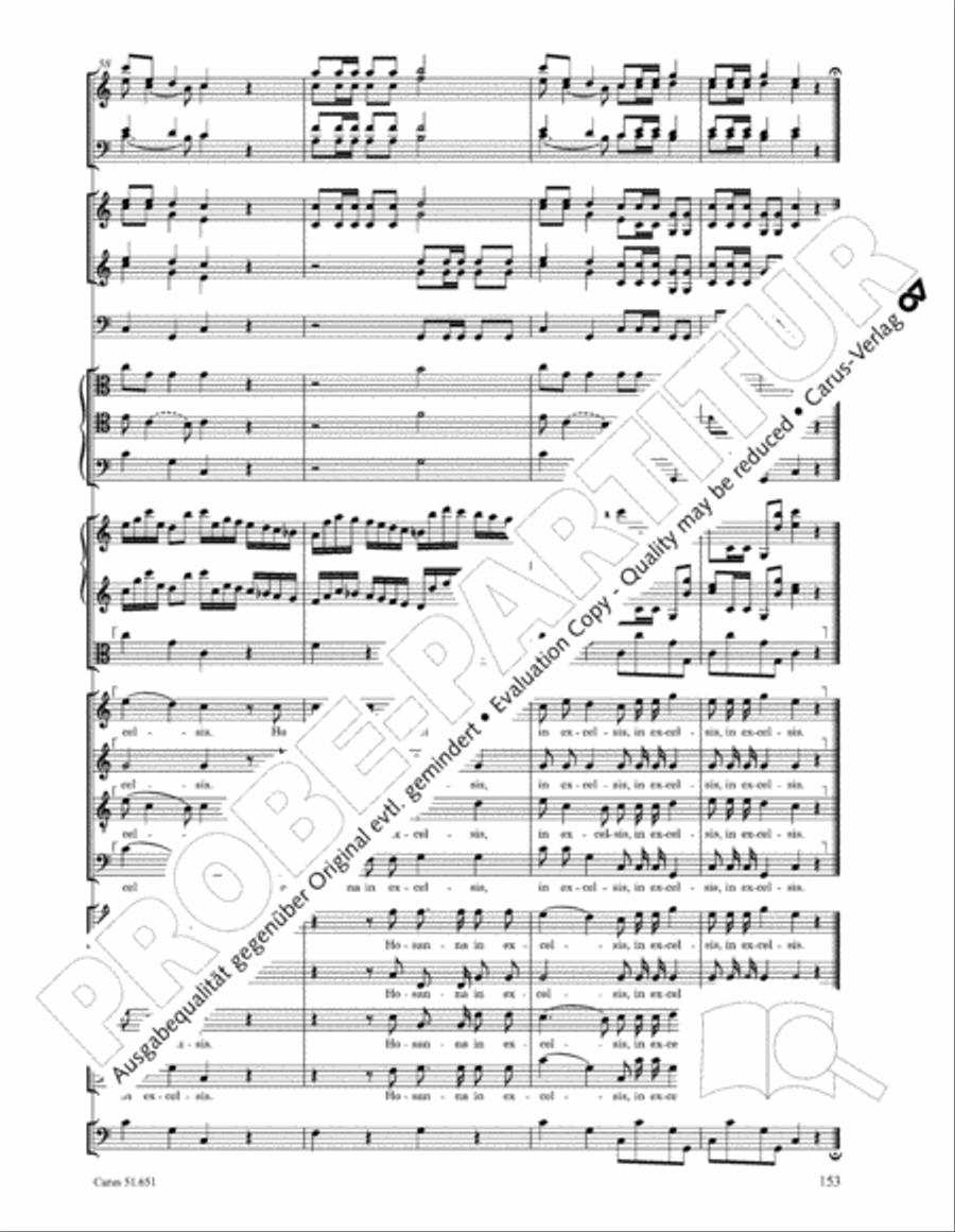 C Minor Mass, K. 427 (Missa in c KV 427) 4-Part scores gallery preview page 169