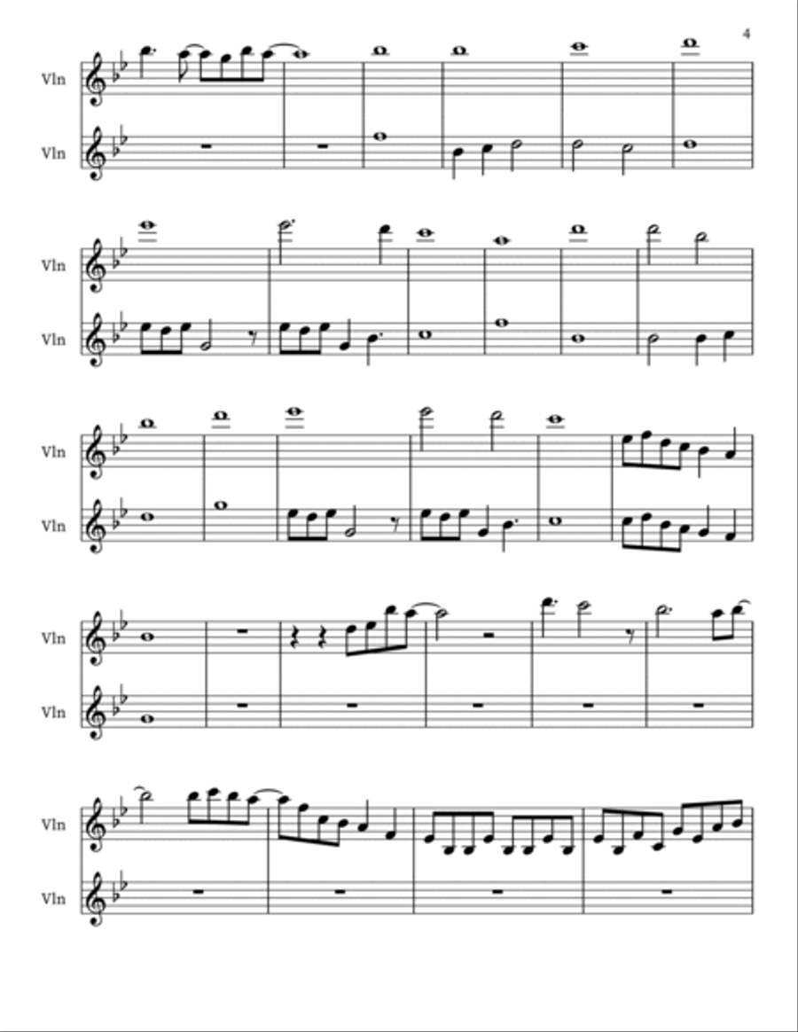 All Of Me Violin scores gallery preview page 4