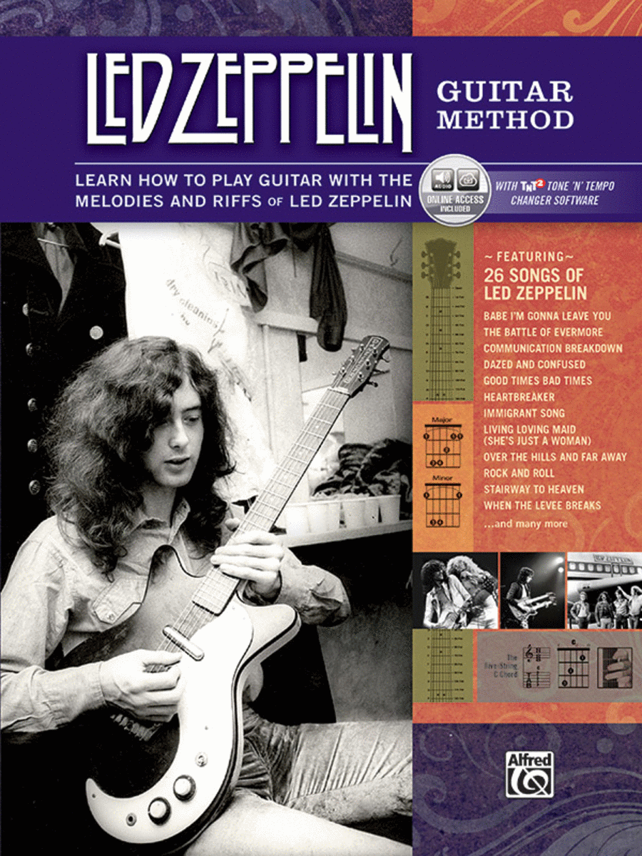 Led Zeppelin Guitar Method Guitar scores gallery preview page 1