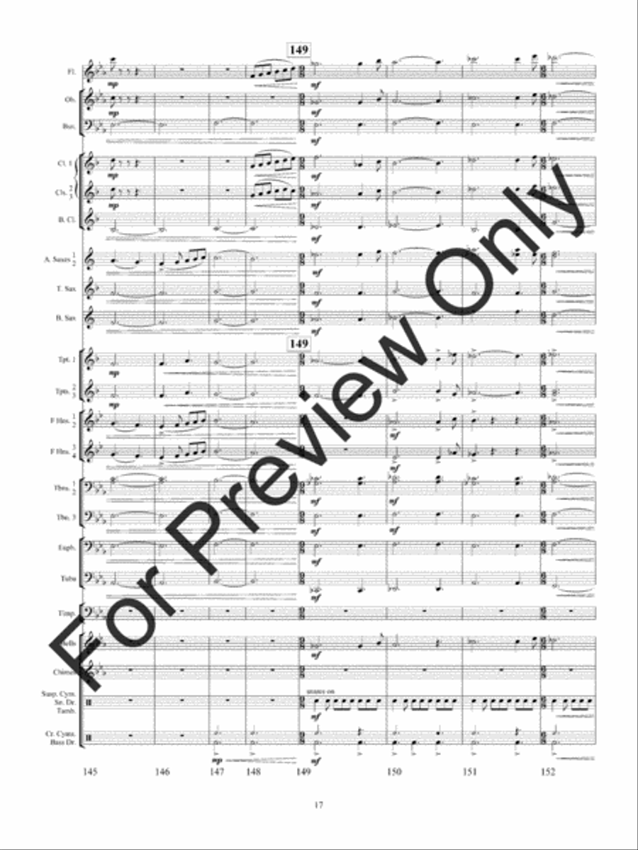 Celtic Song and Celebration Concert Band scores gallery preview page 20