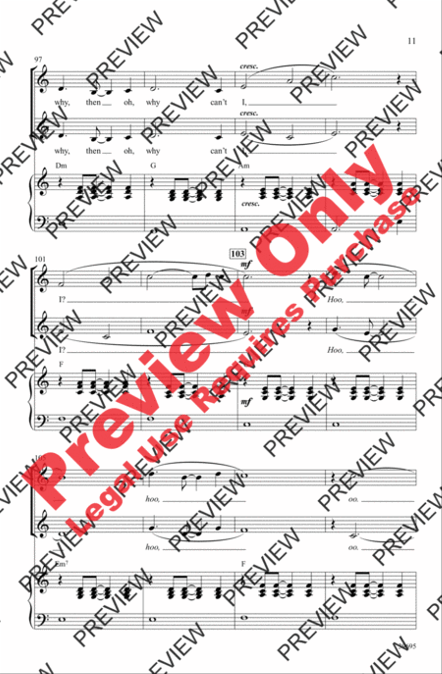 Over the Rainbow 2-Part scores gallery preview page 11