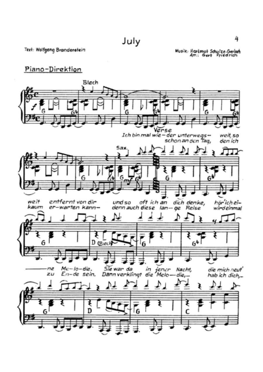 July July Big Band scores gallery preview page 3