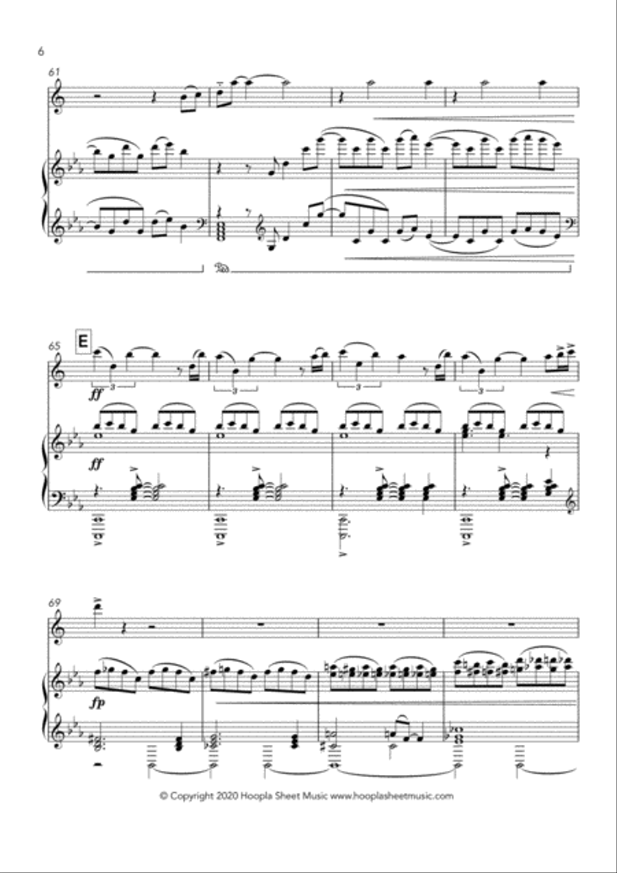 A History of Powered Flight: Kitty Hawk Alto Saxophone scores gallery preview page 6