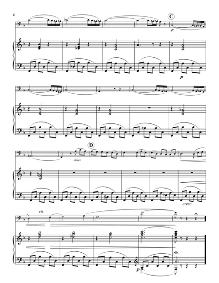Two Russian Songs Euphonium scores gallery preview page 4
