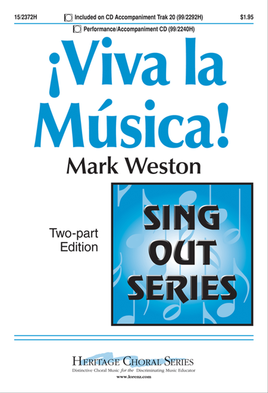 ¡Viva la Música! ¡Viva la Música! 2-Part scores gallery preview page 1