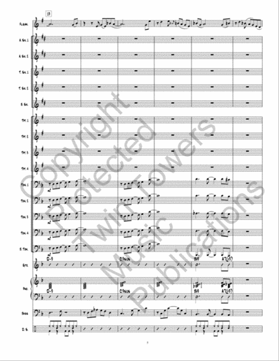 Mr. Clary Jazz Ensemble scores gallery preview page 6