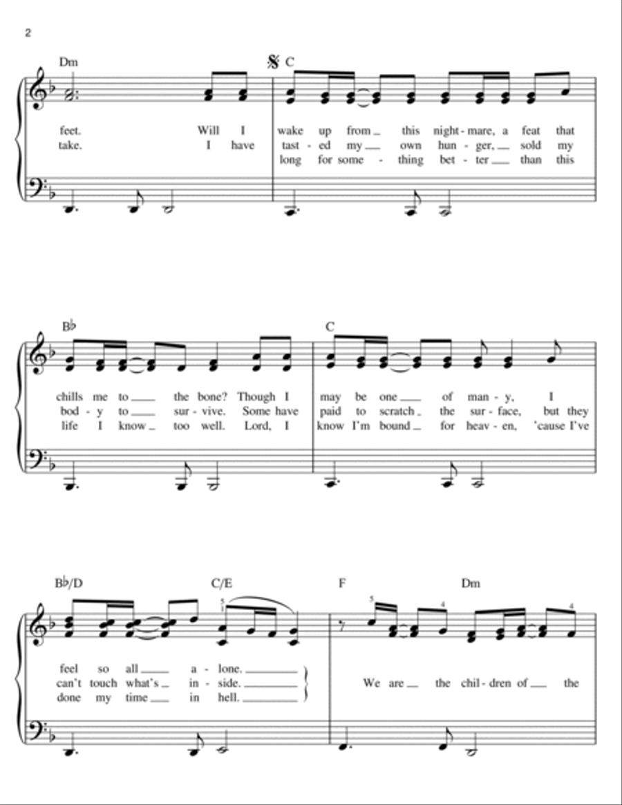 Children Of The Night Voice scores gallery preview page 2